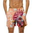 thumbnail image 2 of Luxalzxs Funny Chicken Mens Swim Trunks, Rooster Swimming Trunk for Men, Beach Shorts, Mens Swim Shorts Fashion Quick-Dry Beach Board Shorts, 2 of 6