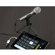Samson Q2U Rugged Wired Dynamic Microphone - Gray - 6.56 ft - Mono - 50 Hz to 15 kHz - 32 Ohm -54 dB - Cardioid, Uni-directional - Handheld, Stand Mountable - XLR, Mini USB, Mini-phone