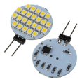 thumbnail image 2 of 10x G4 SMD 24 LED Cabinet Marine Car Bulb Lamp 12V Warm White Light, 2 of 5