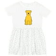 thumbnail image 3 of Inktastic Dog Girls Toddler Dress, 3 of 5