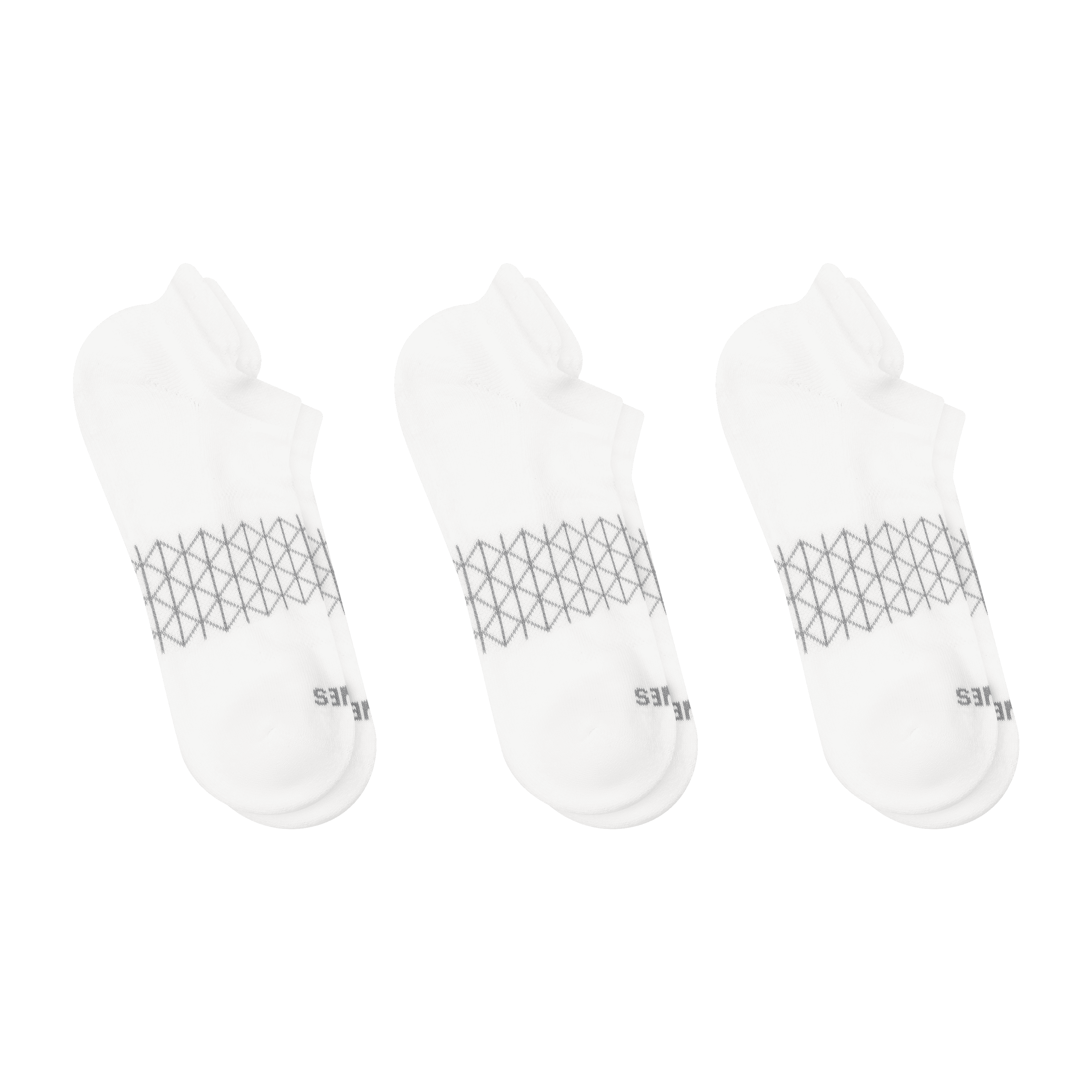 Hanes Mens Heel Shield Socks, Cushioned, Absolute Comfort, 3-Pack, Size 6-12, Black & Gray