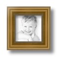thumbnail image 2 of ArtToFrames 4" x 4" Regency Gold Picture Frame, 4x4 inch Multi Wood Poster Frame (WOM-5022),  Pack, 2 of 7