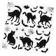 thumbnail image 4 of Adhesivos de Halloween para ventanas, espeluznantes, de PVC, impermeables, con forma de gato negro. 264 cm x 18 cm x 01 cm, 4 of 9