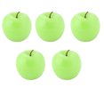 thumbnail image 1 of Espuma Hogar Oficina Decoración Realista Artificial Emulación Falso Fruta para Manzana 5uds Verde Unique Bargains adornos colgantes decorativos, 1 of 2