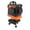 Black and Orange, variant on BIMZUC 12 Lines Green Light Laser Level Mini Multifunctional Self-leveling Tool Black and Orange