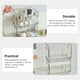 thumbnail image 3 of 2 cajas de almacenamiento transparentes, apilables, organizadoras, de sobremesa, para maquillaje, 3 of 6