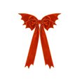 thumbnail image 5 of Extra Large Christmas Bow Decoration, Oversized Holiday Tree Topper for Porch, Window, Fireplace, Wedding Arch and Party Decor, Orange 45 inch, 5 of 6