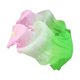 thumbnail image 4 of Abanicos de velo de seda para danza del vientre, abanicos plegables largos para mujeres y niñas, accesorios de vestuario rosa verde claro, 4 of 7