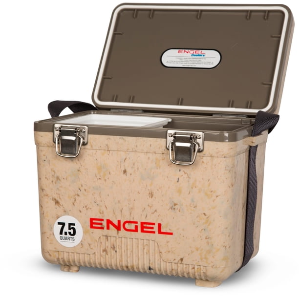 Cooler ENGEL UC7 Drybox Hermético de 7.5 Qt en Camo