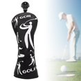 thumbnail image 4 of Cubierta de , cubierta , equipo , cuero negro 3 5 shamjiam Funda para palos de golf, 4 of 8