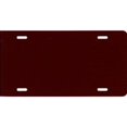thumbnail image 1 of Burgundy Blank License Plate, 1 of 2