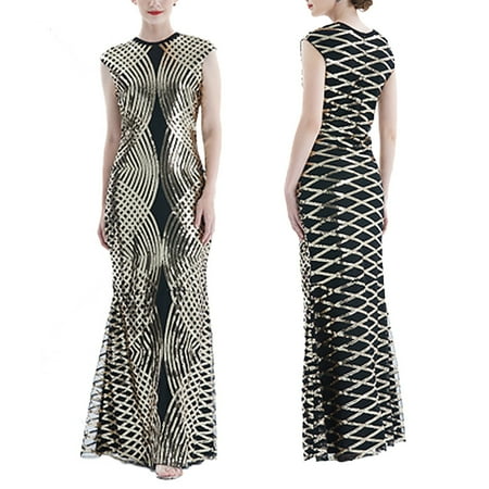 

mveomtd Night Flapper Women s Gown 1920s Dress Sequin Beaded Party Vintage Tassels Women s Dress And Maternity Dress Black