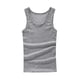 thumbnail image 5 of Penkiiy Camisas sin mangas de compresión de 2 paquetes para hombres, camiseta de entrenamiento de gimnasio deportiva, 5 of 5