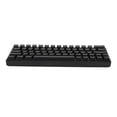 thumbnail image 2 of Teclado mecánico 64 teclas RGB inalámbrico 2,4 G BT3.0 5.0 Tipo C Conexión por cable Teclado mecánico ergonómico negro Interruptor de acción lineal, 2 of 10