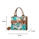thumbnail image 2 of Bolsa Yute Para Mujer Fana Suri Color Aqua Elegante, 2 of 2