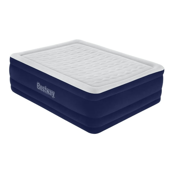 Bestway Tritech Air Mattress Queen 24" with Built-in AC Pump Included