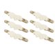 thumbnail image 5 of 10 Uds Clip de cincha Clips para ropa forma de pico de pato hebilla soporte accesorio para chal con tirantes ala blanca, 5 of 9