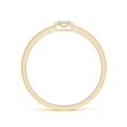 thumbnail image 2 of ANGARA Lab Grown East-West Diamond Solitaire Ring for Women in 14K Yellow Gold (Size-4x3mm| Color-F-G| Clarity-VS) | April Birthstone, Anniversary, Jewelry Gift for Women | Lab-Grown Diamond Ring, 2 of 4