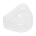 thumbnail image 1 of Unique Bargains 1 Pce Boîte de Rangement pour Appareils Dentaires Triangle Transparent, 1 of 5