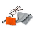 thumbnail image 3 of Carson Stuff-It Pro 8″x8″ Microfiber Lens Cloth Cleaning System For Eyeglasses, Smartphones, Tablets, Optics, Lenses, Cameras and More - Orange, 3 of 8