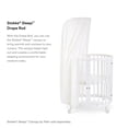 thumbnail image 3 of Guardería Drape Rod Stokke Sleepi de madera de haya maciza blanca, 3 of 6