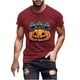 thumbnail image 2 of Blusas y camisas de manga corta y cuello redondo para hombre. Blusas/camisetas de manga corta con cuello redondo y estampado de Halloween para hombre. Blusa para hombre., 2 of 5
