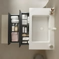 thumbnail image 5 of Bathroom Vanity 30" Integrated Rectangular Undermount Basin without Drain and Faucet, White,Vanity With Sink, 5 of 5