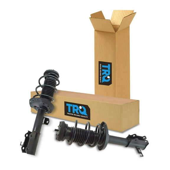 TRQ Front Strut & Coil Spring Assembly Set Driver & Passenger Sides Fits Select 12 Buick Verano 11-12 Chevrolet Cruze