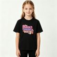 thumbnail image 2 of Mamas Broke Bestie Girls Graphic Tee, Funny Mother Day 100% Cotton Kids Short Sleeve T-Shirt, 2 of 5
