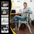 thumbnail image 5 of Donut Pillow Seat Cushion for Tailbone Pain Relief and Hemorrhoids, Home Office Chair Cushion for Long Sitting Work, Memory Foam Car Seat Cushions for Driving Butt Pain & Postpartum Pregnancy, 5 of 6