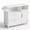 White, variant on Zimtown 2-1 Baby Changing Table with Drawers & Shelf, Nursery Dresser with Storage, Infant Diaper Changing Station for Children's Room, Gray