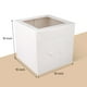 thumbnail image 2 of Cake Boxes Cakebon Cake, redondo de 10 pulgadas, blanco con ventana, paquete de 1, 2 of 9