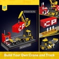 thumbnail image 4 of Set de construcción Mould King 12027, locomotora diésel con remolque, 1170 piezas, 4 of 7
