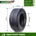 thumbnail image 4 of Neumáticos WANDA 205/50-10 de 4 lonas para carrito de golf y ATV, juego de 4, 4 of 6