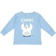 thumbnail image 3 of Inktastic Chicken Barnyard Farm Cluck Boys or Girls Long Sleeve Toddler T-Shirt, 3 of 5