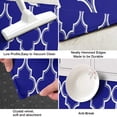 thumbnail image 3 of Blue Geometric Quatrefoil Pattern Kitchen Rug Mat,Kitchen Runner Rugs Non Skid Washable,Decorative Kitchen Floor Mats for Kitchen,Sink,Laundry,17"X47", 3 of 5