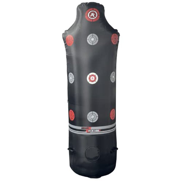 Freestanding Punching Bag with Targets, Water Weighted Base 69" Tall