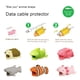 thumbnail image 5 of Protector De Cable De Datos En Forma De Animal Protector De Silicona Anti Rotura Mordedura Cargador De Cable, 5 of 7