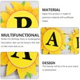 thumbnail image 3 of AURARMLET Banner De Girasol Para Cumpleaños De Fiesta Con Color Amarillo Vibrante, 3 of 8