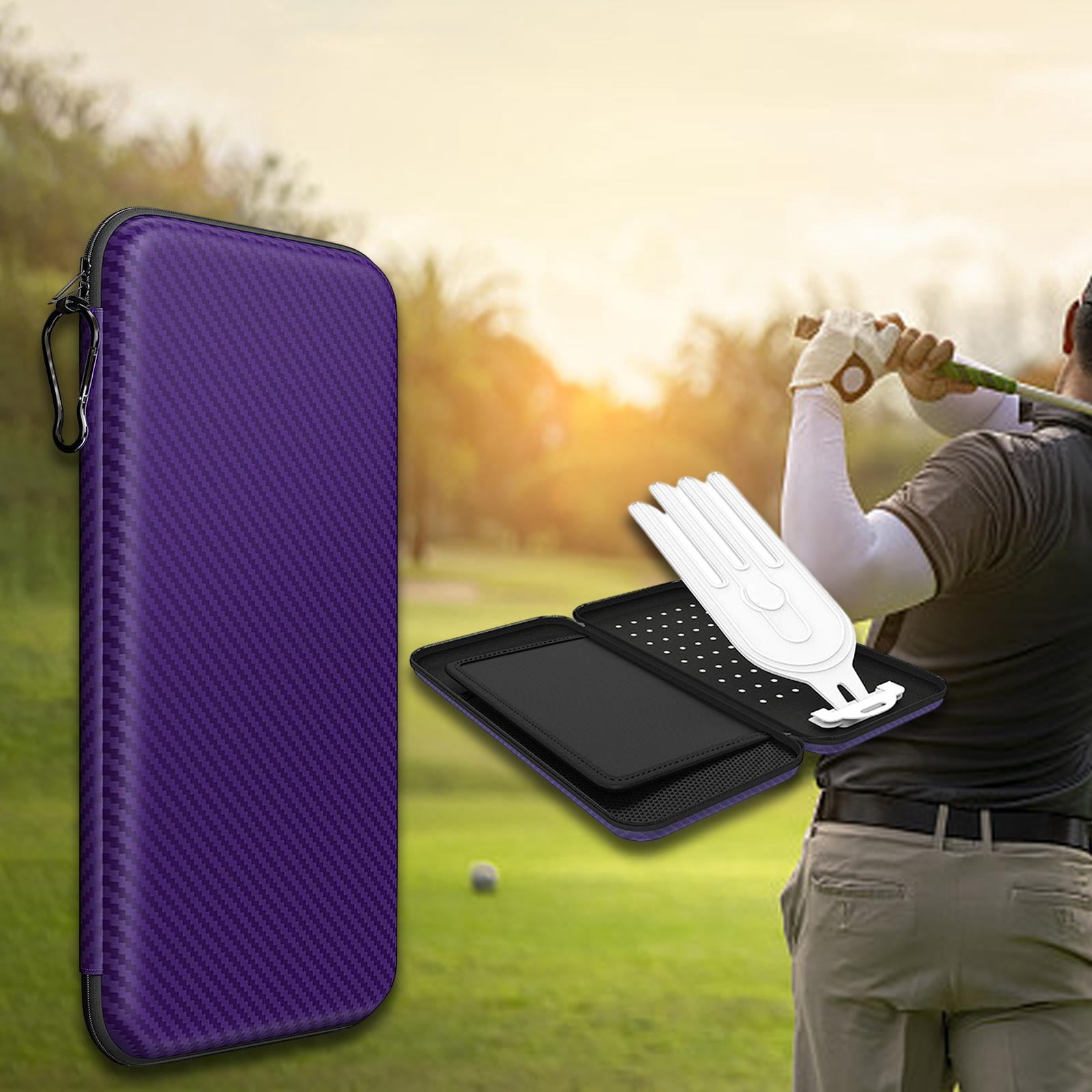Golfs Gloves Case with Glove Slots Easy to Carry Sturdy Golfer Gift Golf Glove D