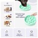 thumbnail image 4 of Dog anti-suffocation and anti-tip thickened pp slow food bowl with water and food (green), 4 of 5