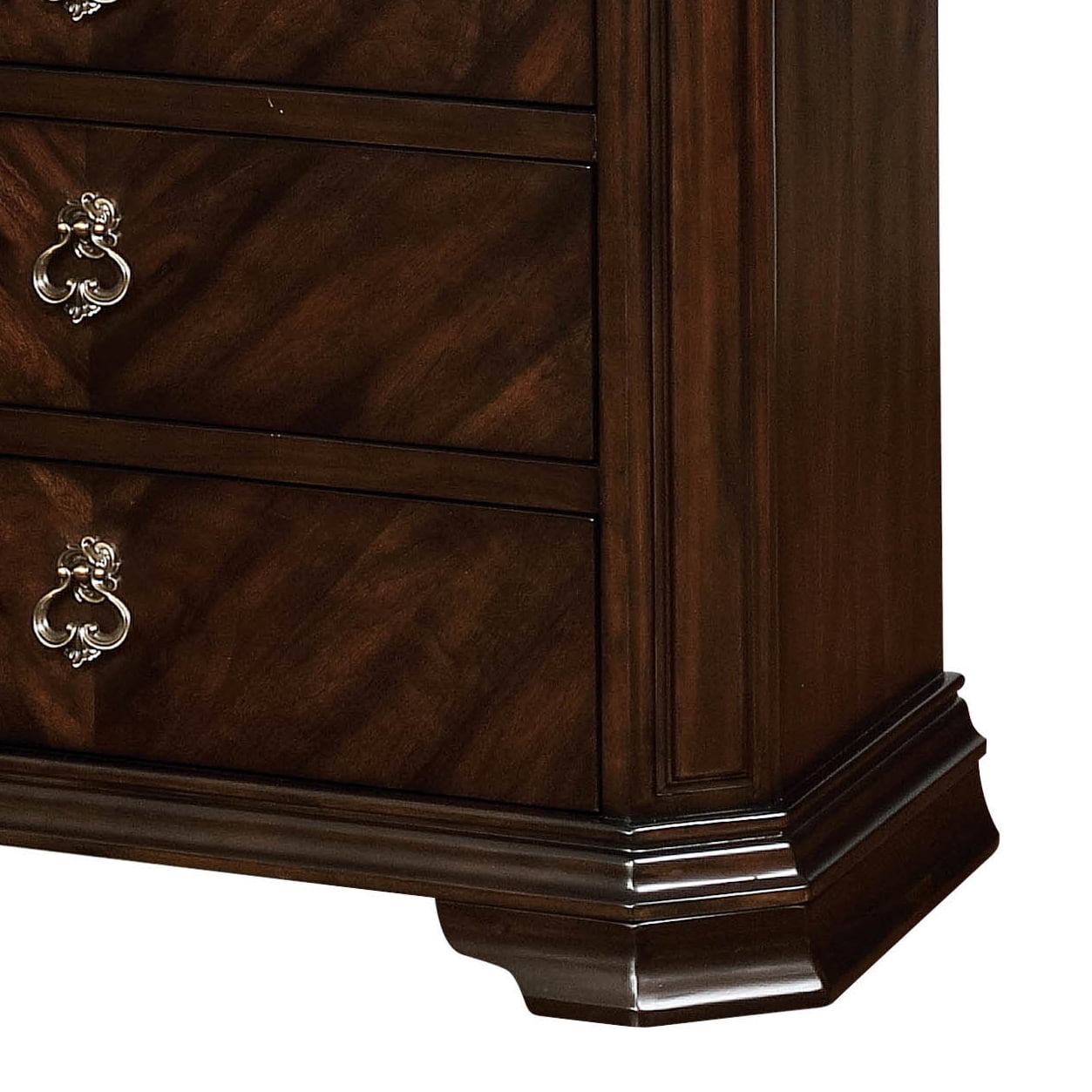 Furniture of America Petersen Traditional Dresser and Mirror