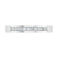 thumbnail image 3 of 0.27 Carat Channel Set Diamond Wedding Band Ring in 14K White Gold (Ring Size 5.5), 3 of 6