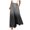 Black, variant on Wide Leg Pants for Women Gradient Flowy Hem Elastic Waist Trousers with Drawstring Thin Breathable Loose Fit Elegant Pants Pink 2XL