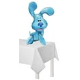 thumbnail image 3 of Blue's Clues 1st Birthday Party Supplies Blue the Dog Table Topper Balloon Bouquet Decorations Pink Number 1, 3 of 8