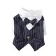 thumbnail image 5 of Nestingho Vestido Traje Para Perro Con Patrón De Caballero En Azul Para Sesiones De, 5 of 8