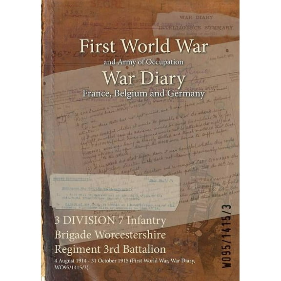 3 Division 7 Infantry Brigade Worcestershire Regiment 3rd Battalion