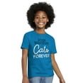 thumbnail image 3 of Dogs Whatever Cats Forever Funny Crewneck T Shirts Boy Girl Teen Brisco Brands XS, 3 of 6
