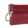 thumbnail image 5 of Unique Bargains 1 Pc Coin Purse Wallet Portable Two Zipper Pocket With Pattern Coin Purse Pouch Red, 5 of 5