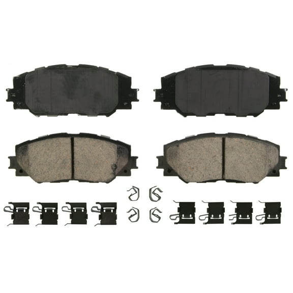 Wagner QuickStop ZD1210 Ceramic Disc Brake Pad Set Fits select: 2009-2013 TOYOTA COROLLA, 2013-2018 TOYOTA RAV4 LE